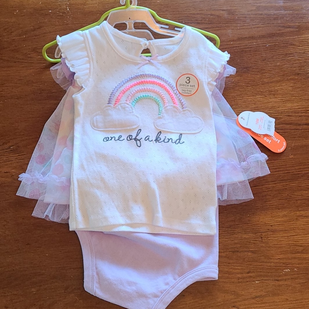 Carter's 3 piece set 18 months NWT